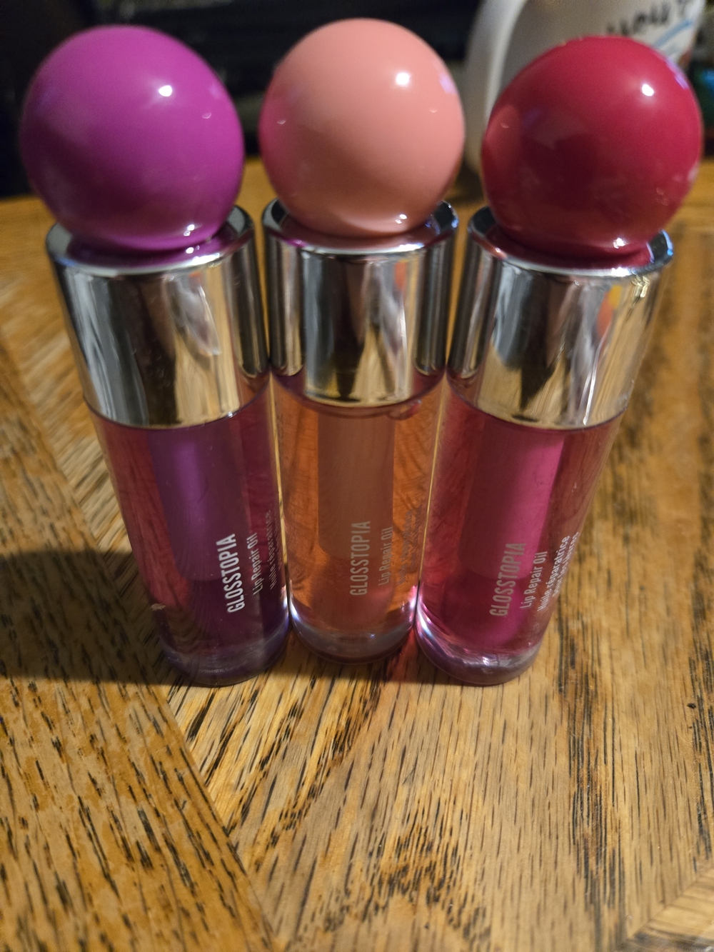Glosstopia Trio Lip Gloss Set - Pink